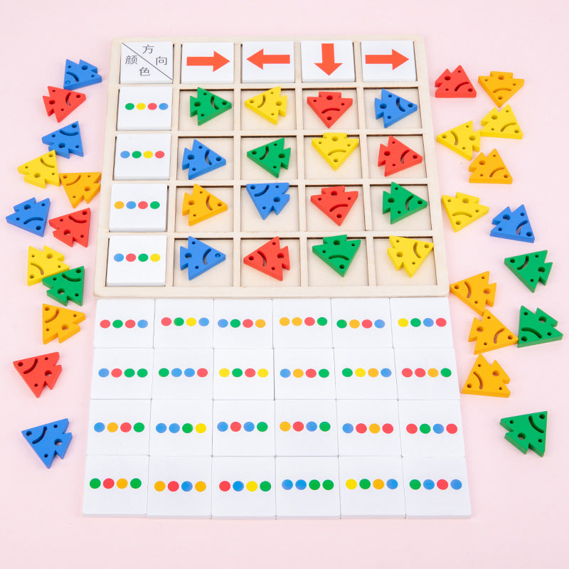 Wooden Cognitive Direction Puzzle