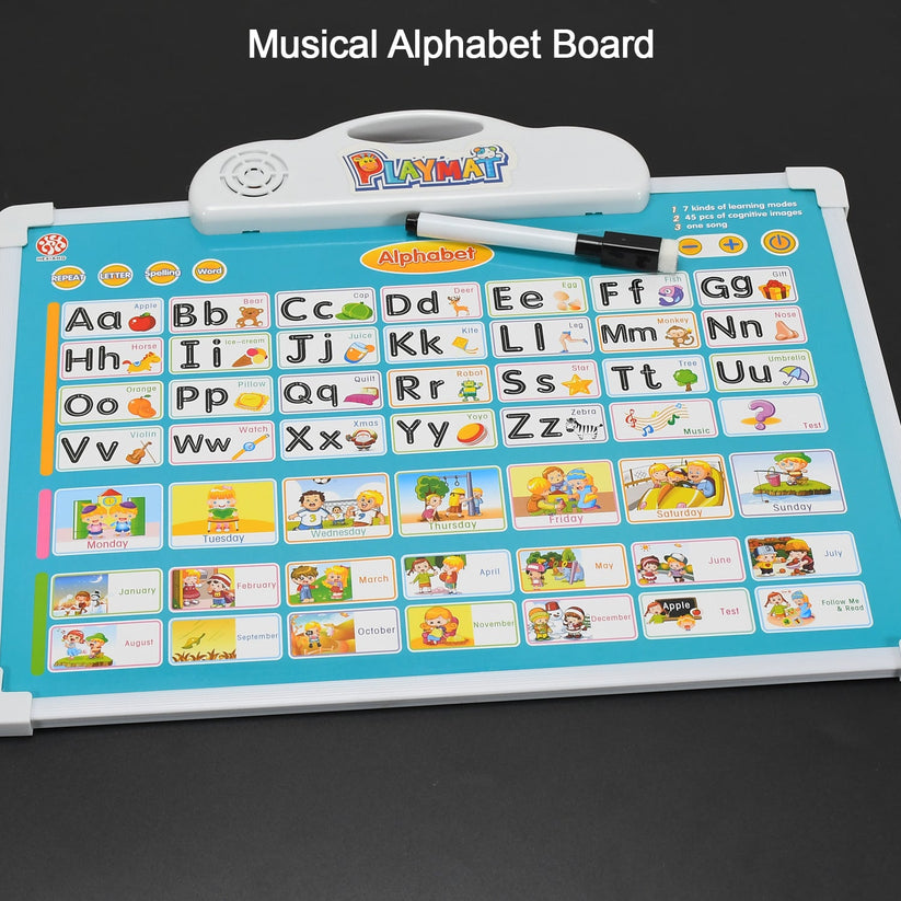 2 in 1 Playmat - Learning Tablet and White Board