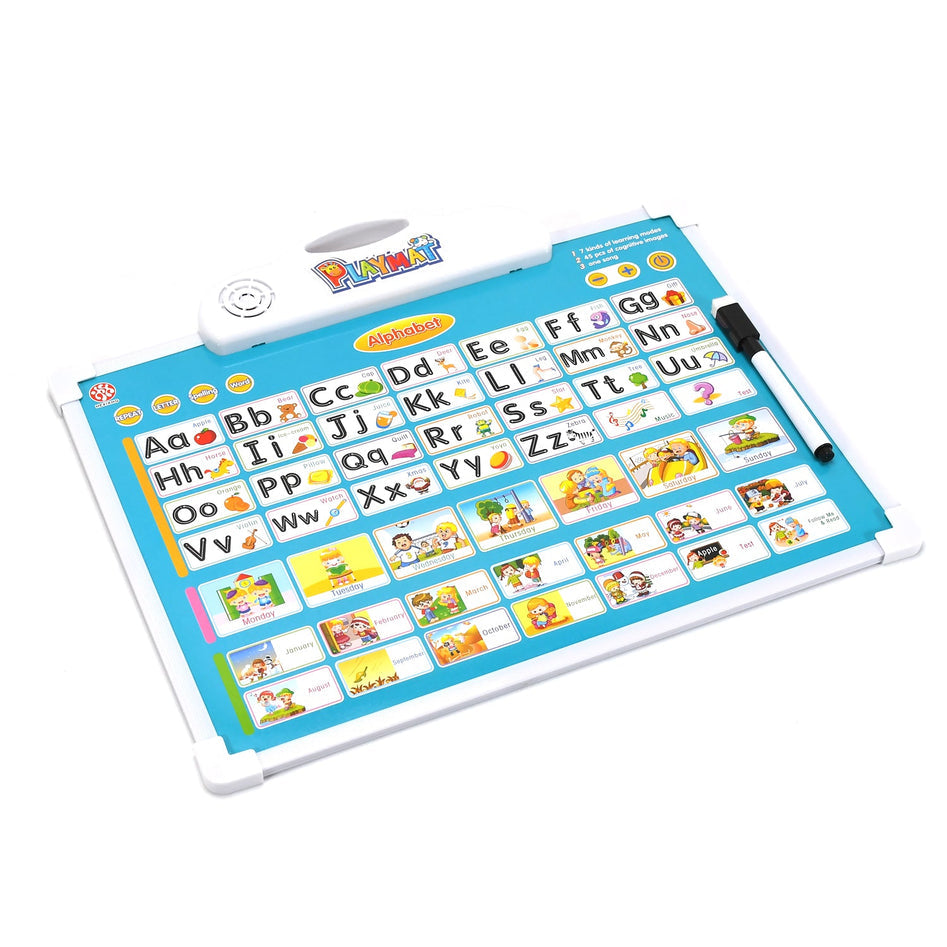 2 in 1 Playmat - Learning Tablet and White Board