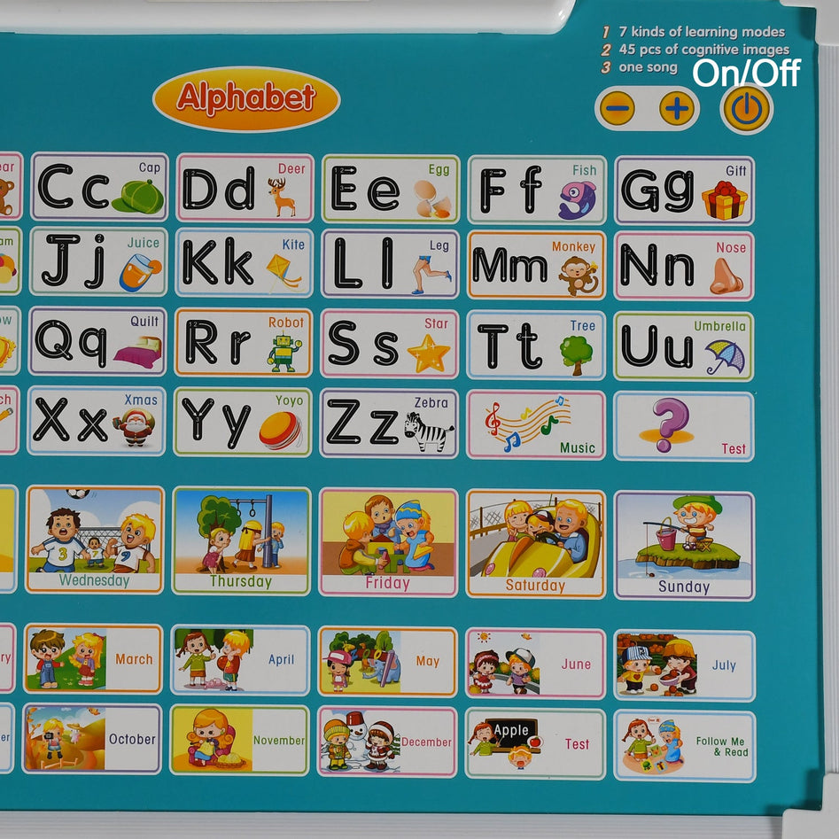 2 in 1 Playmat - Learning Tablet and White Board