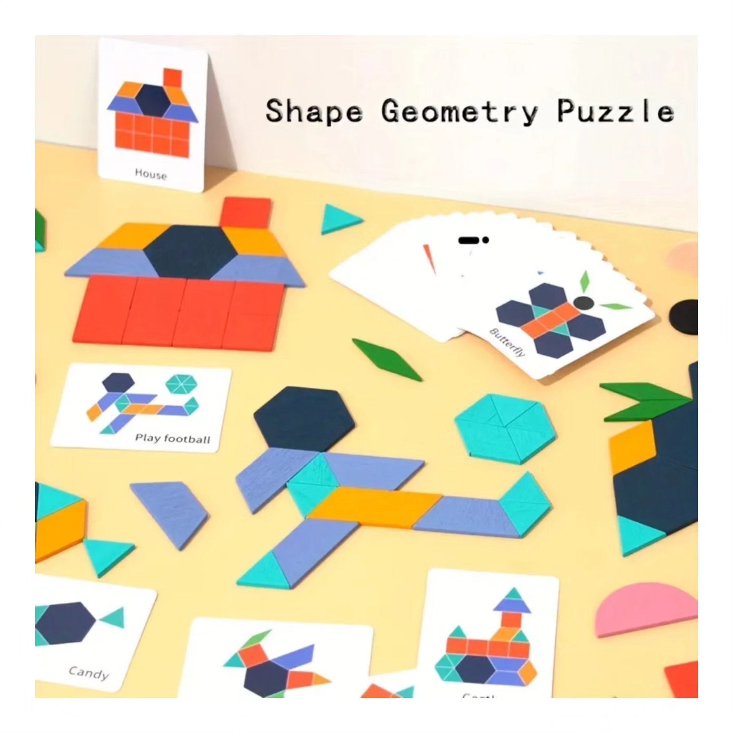150pc Creative Shape Puzzle