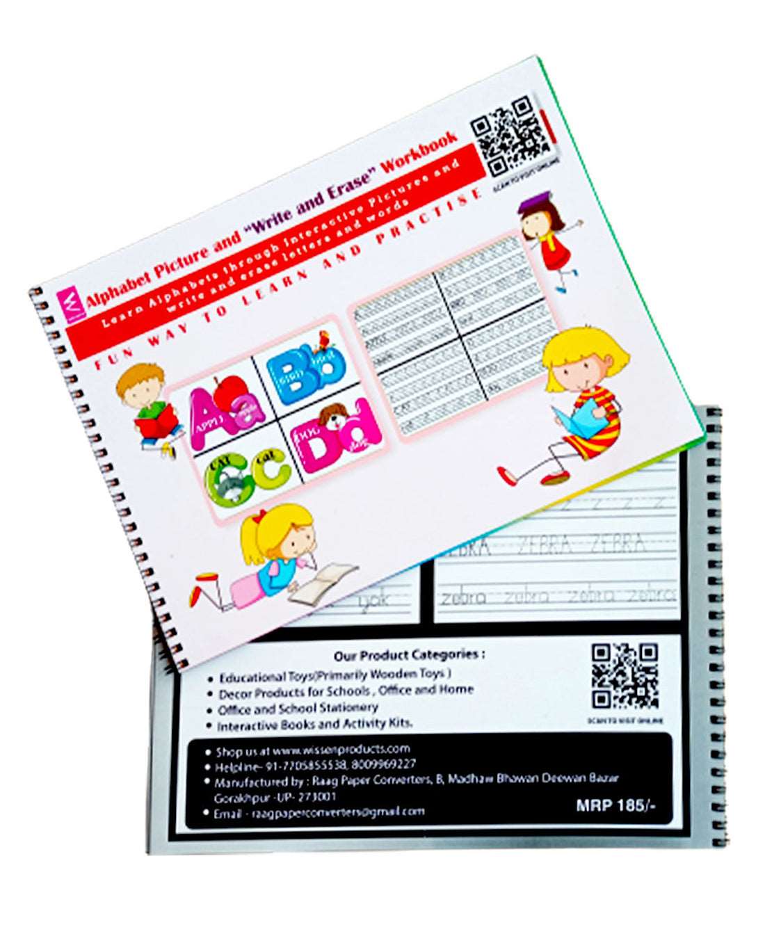 Alphabet Tracing Book