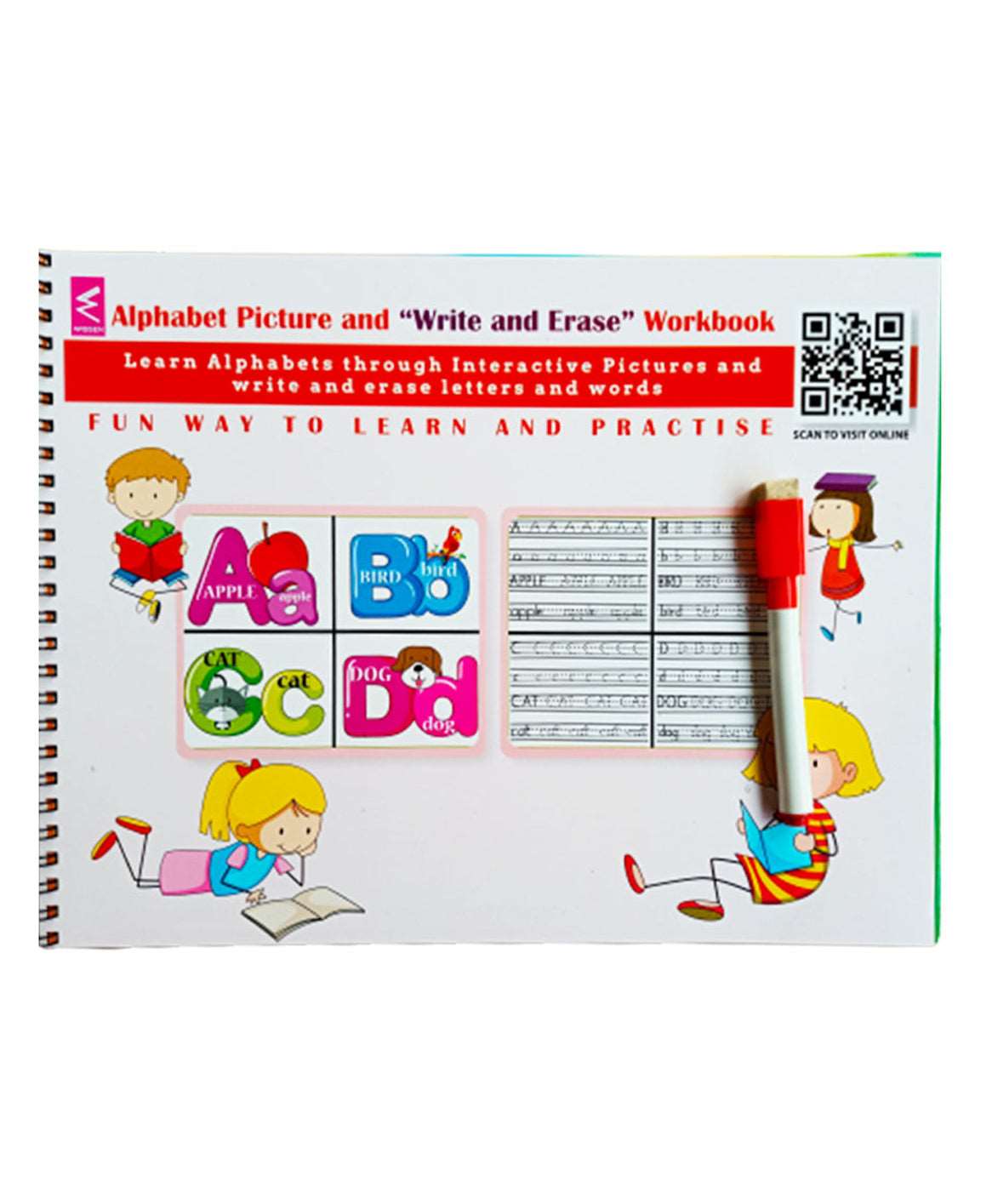 Alphabet Tracing Book