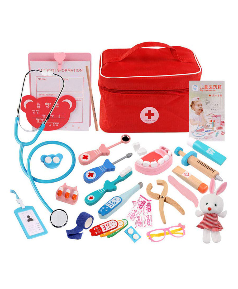 Medical Kit - Red Cloth Bag