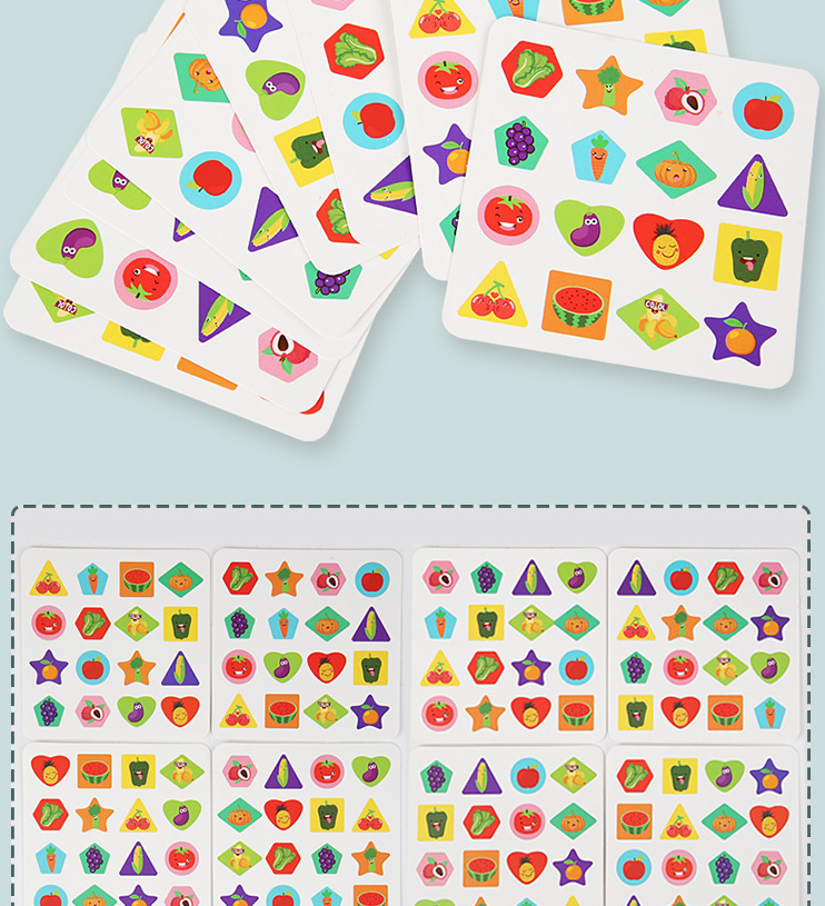 Fruit & Vegetable Puzzle Game