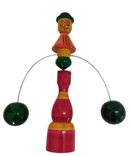 Wooden Balancing Joker