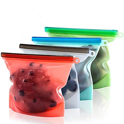 Silicone Storage Bag for Fridge - 1000 ml