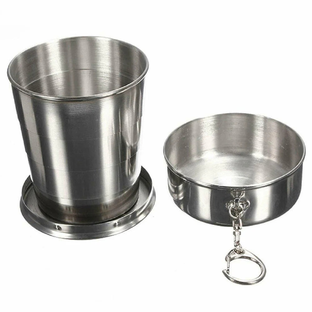 Stainless Steel Travelling Glass