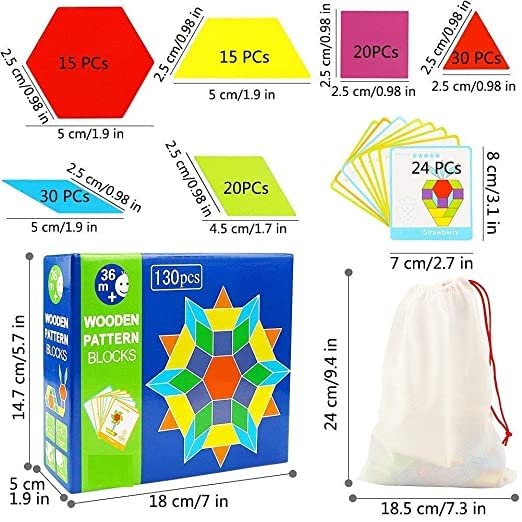 Wooden Pattern Blocks