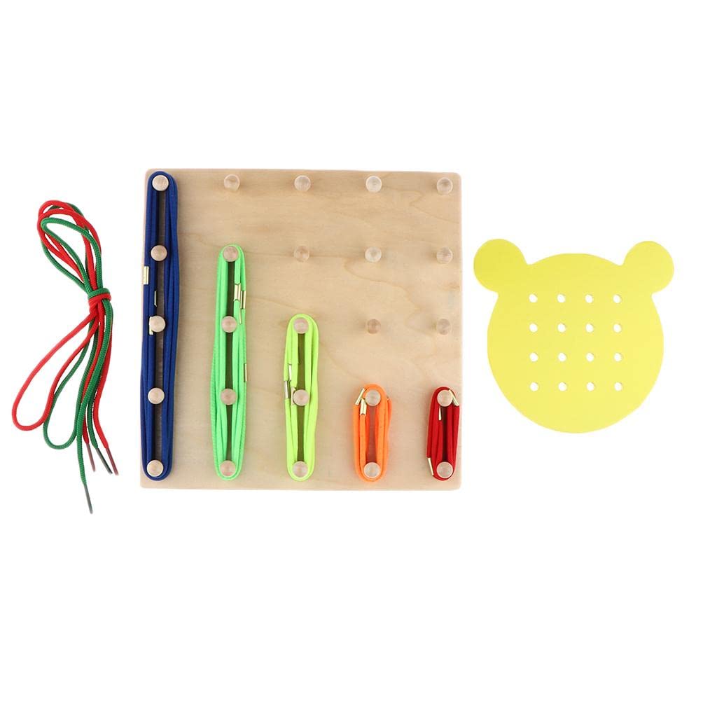 Wooden Threading Block Board