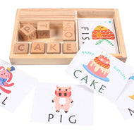 Wooden Spelling Game
