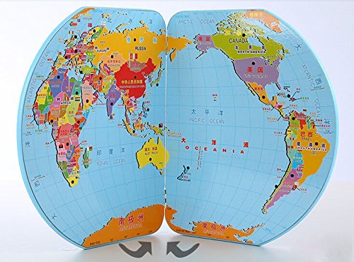 Map of The World - National Flag