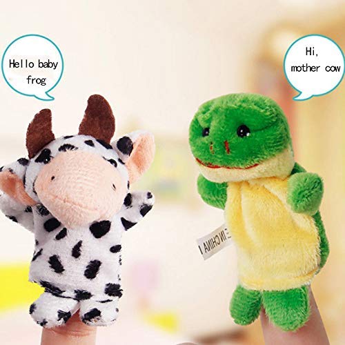 Animal Finger Puppets - Set of 10