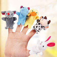 Animal Finger Puppets - Set of 10