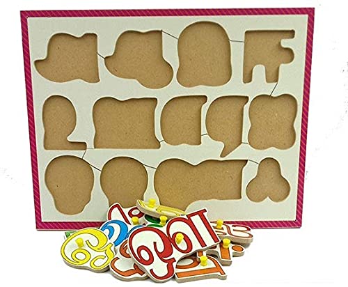 Tamil Vowels Pin Board