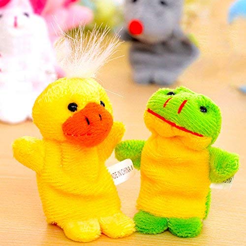 Animal Finger Puppets - Set of 10