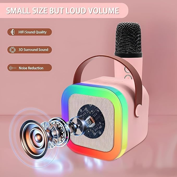 Karaoke Bluetooth Speaker with Mike