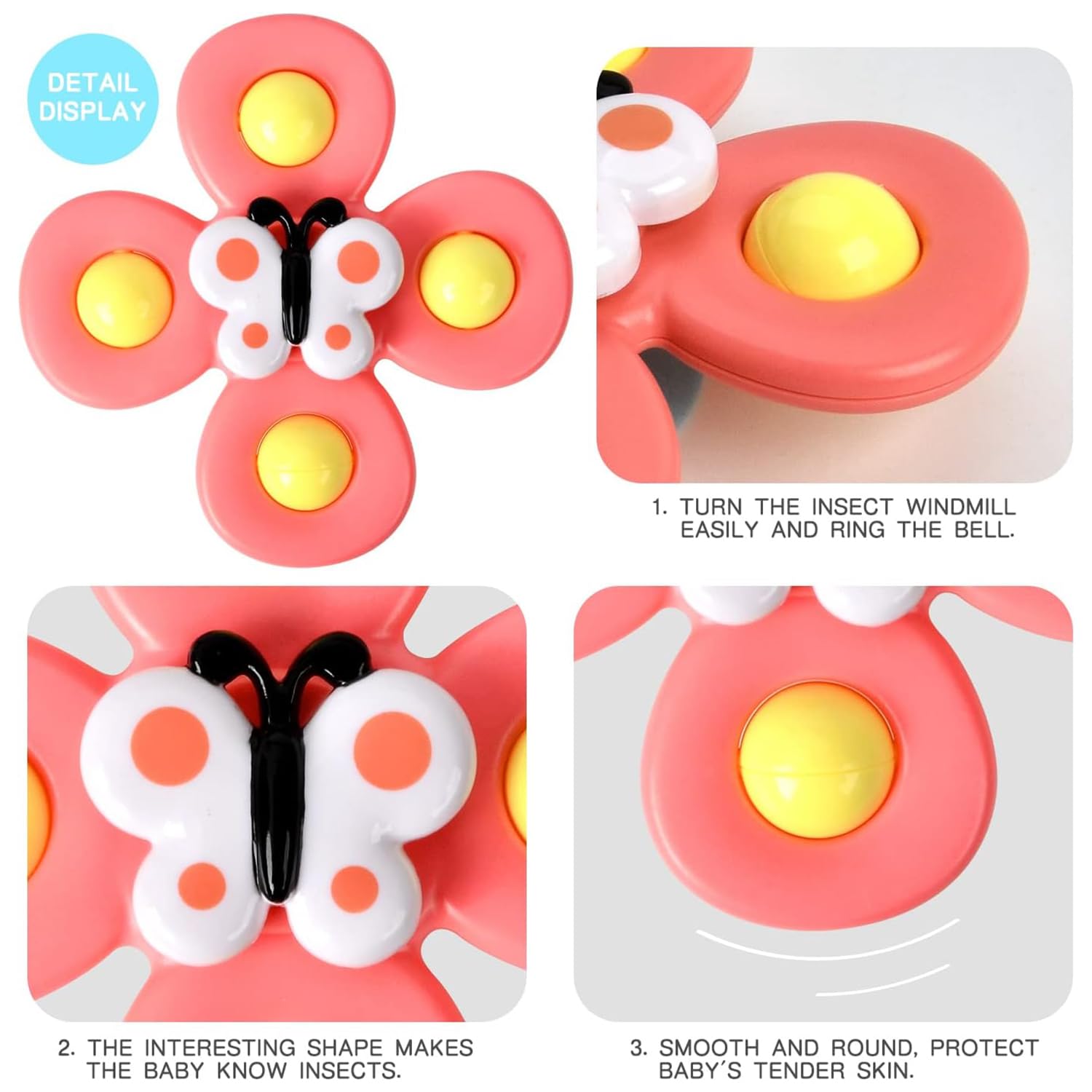 Silicone Suction Cup Spinner