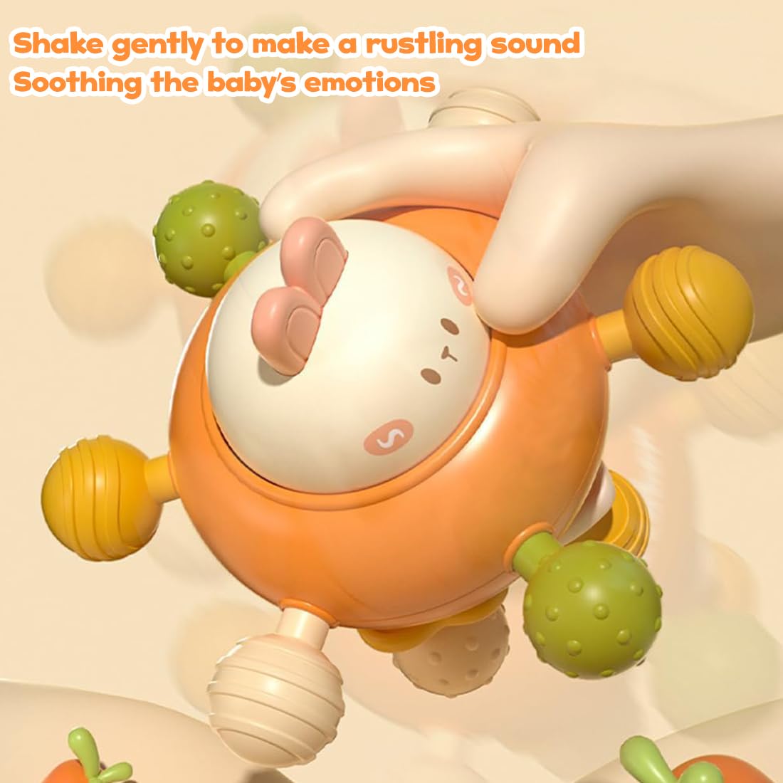 3 in 1 Teether Grasping Toys