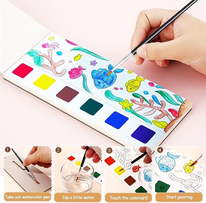 Water Color Painting Book