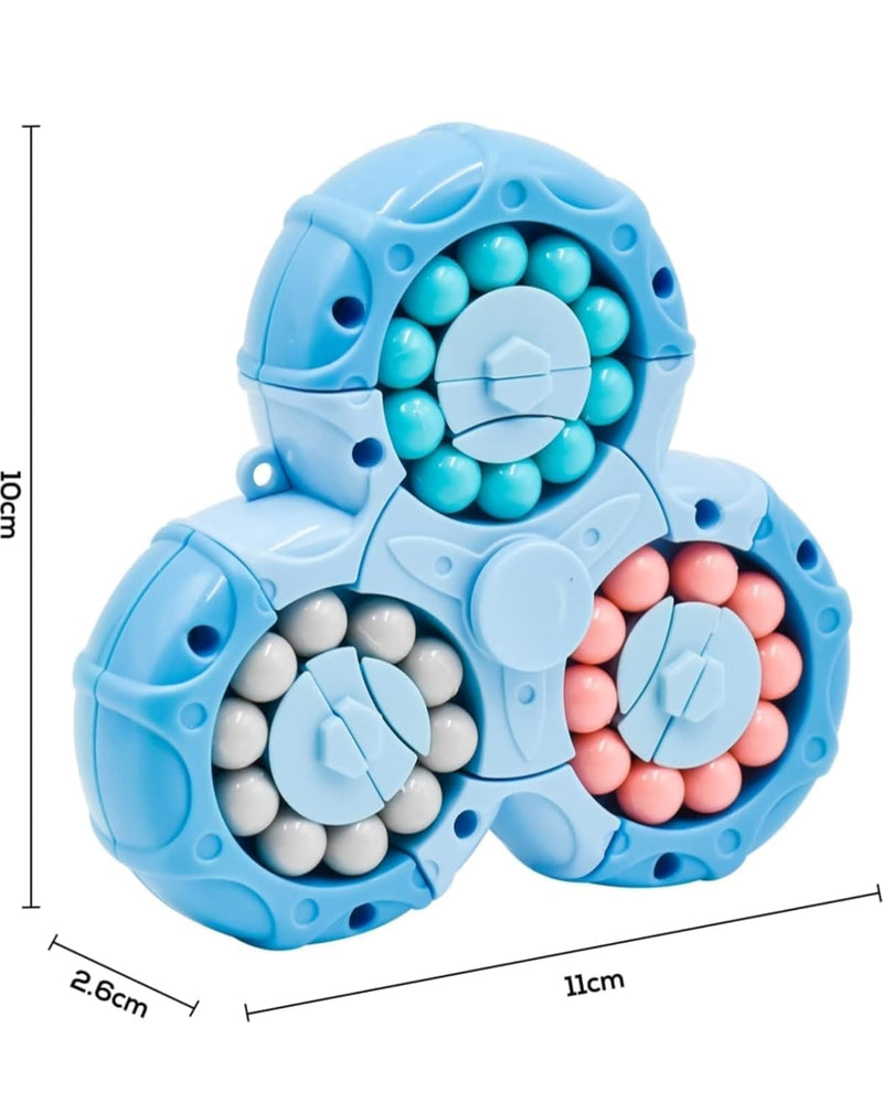 3D Magic Bean Rotating spinner puzzle (1pc)
