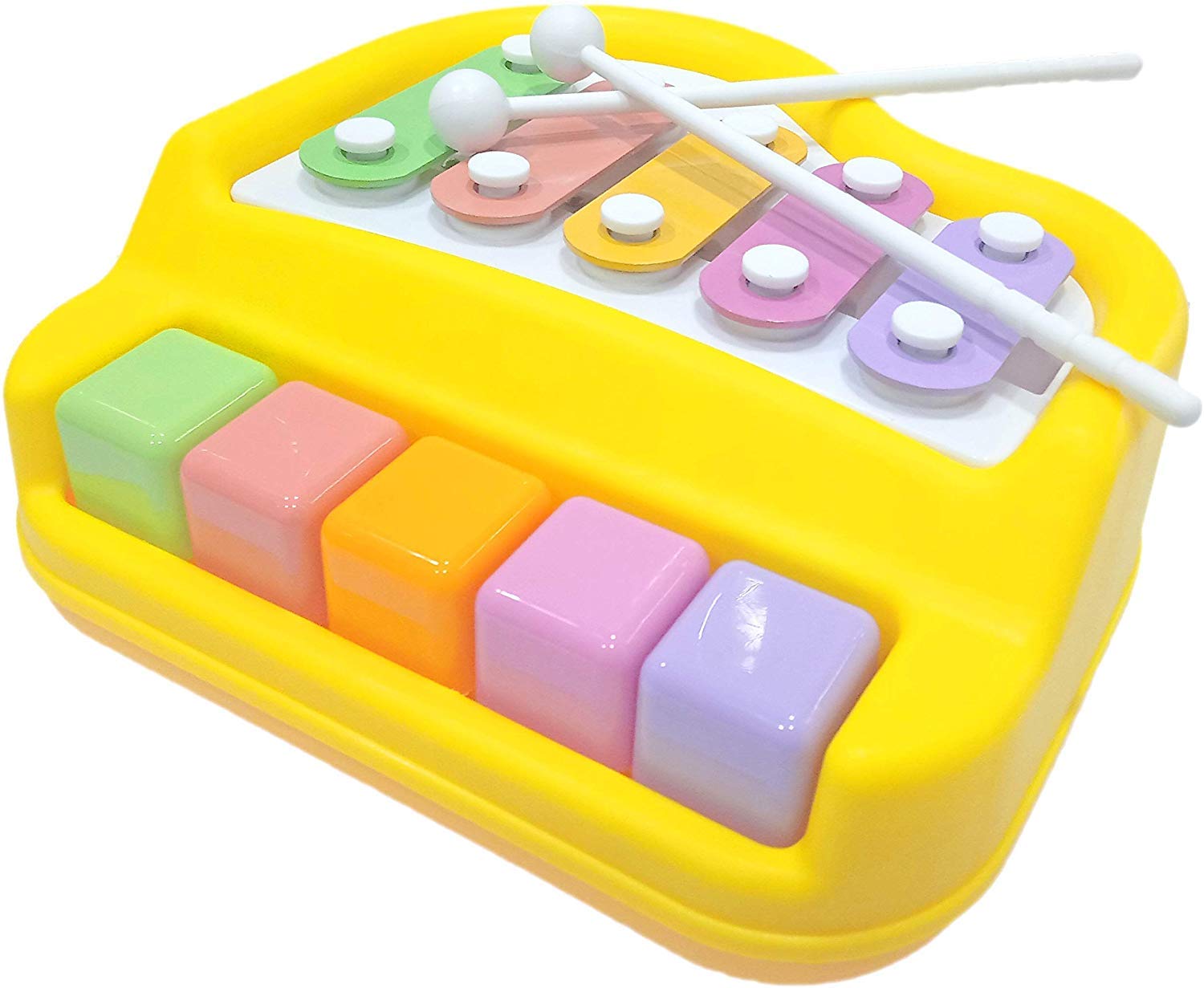 2 in 1 Mini Piano and Xylophone