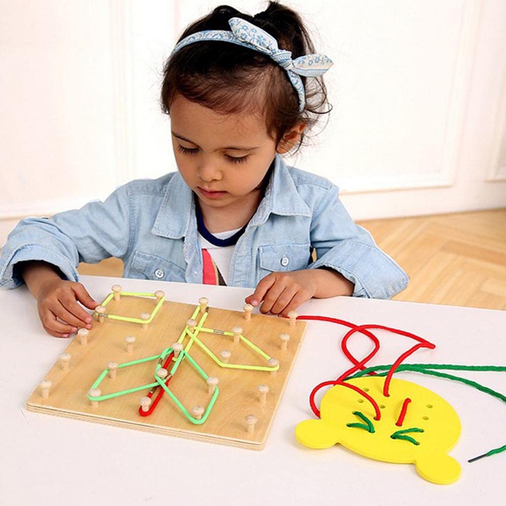 Wooden Threading Block Board