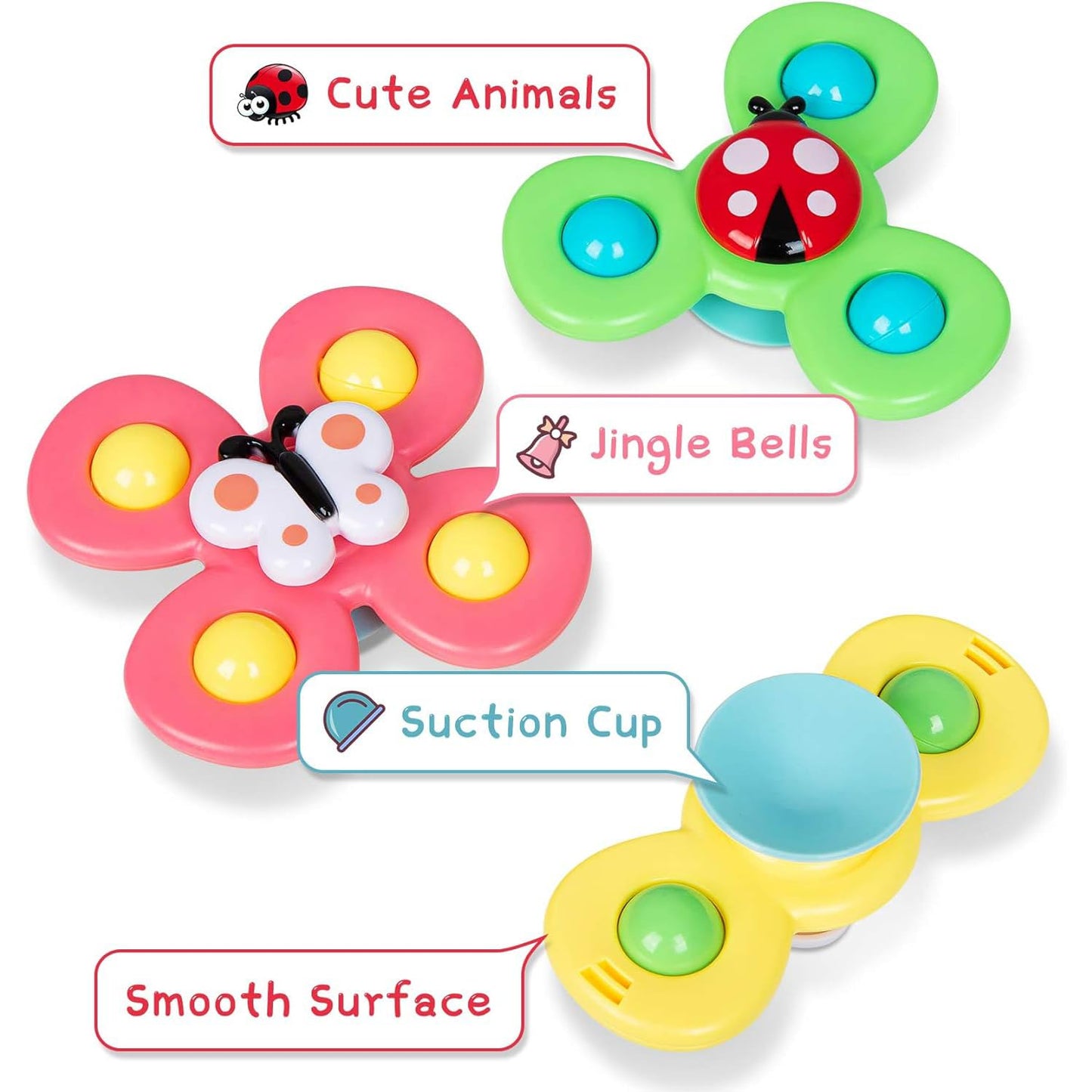 Silicone Suction Cup Spinner