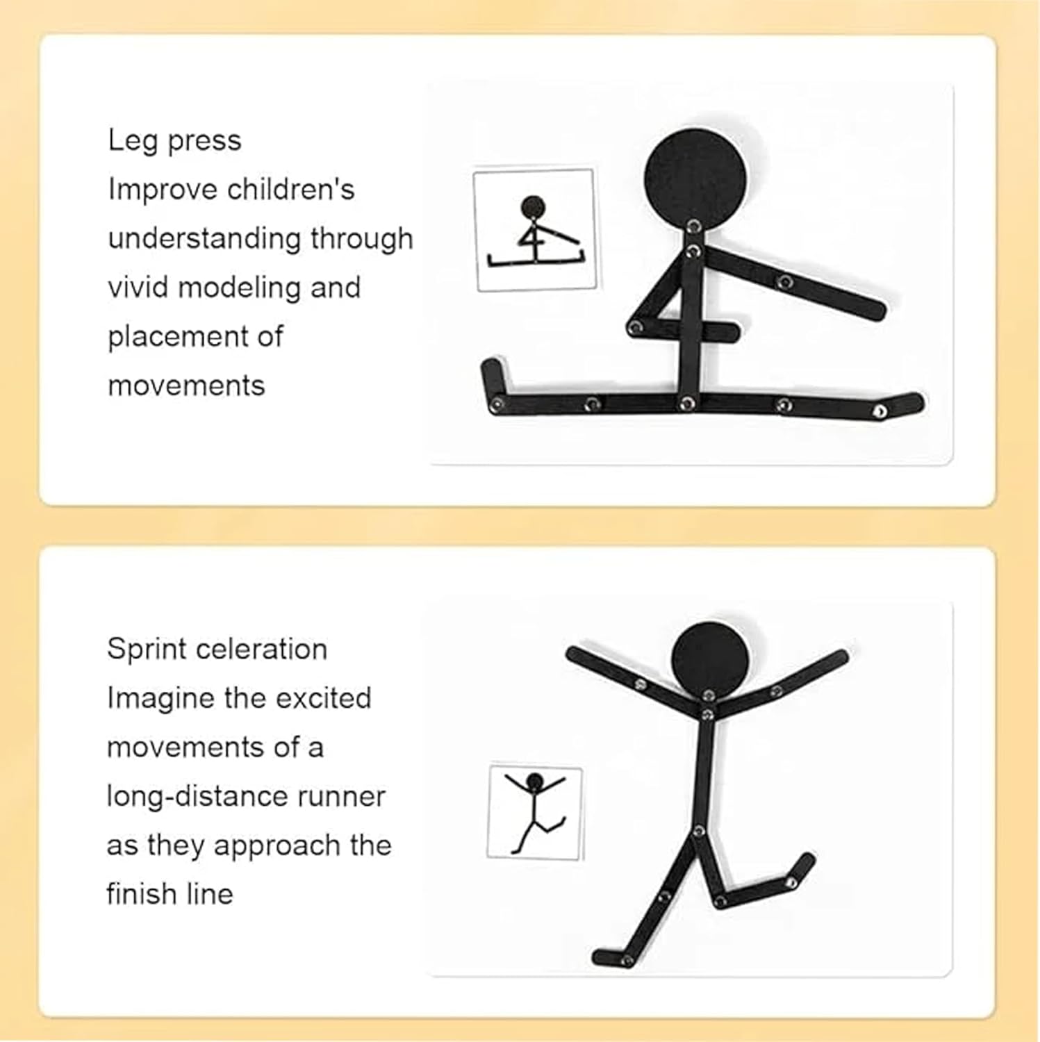 Wooden Man Puzzle -Travel Friendly Toy