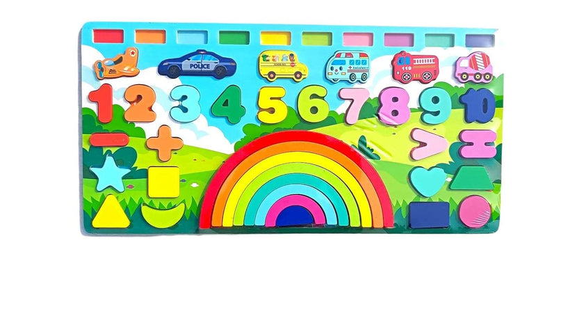 Rainbow 123 Magnetic Game