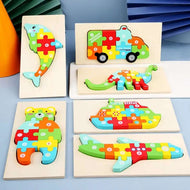 123 Shape Puzzle - Small ( 1 pc)
