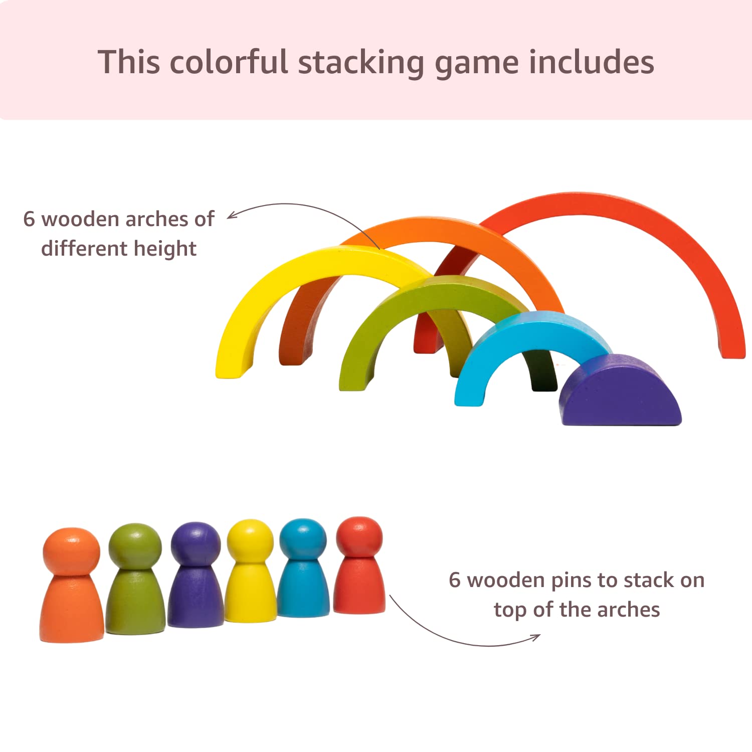 Stacking Rainbow - Small