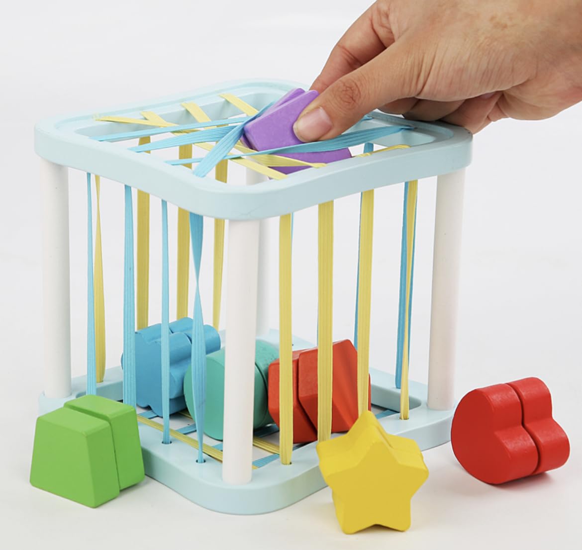 Wooden Color Sorting Stacking Rings