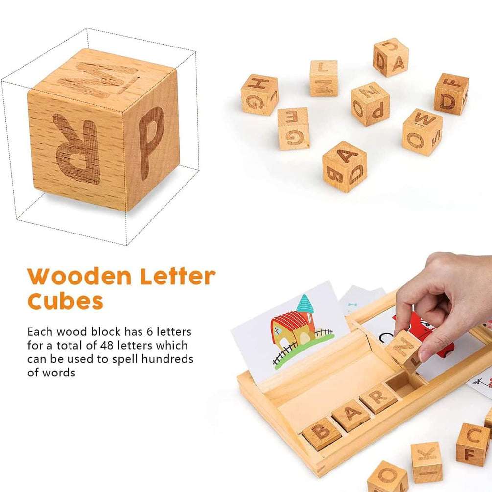 Wooden Spelling Game
