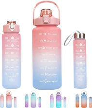 3 Water Bottle Set (2000ML, 900ML, 300ML)