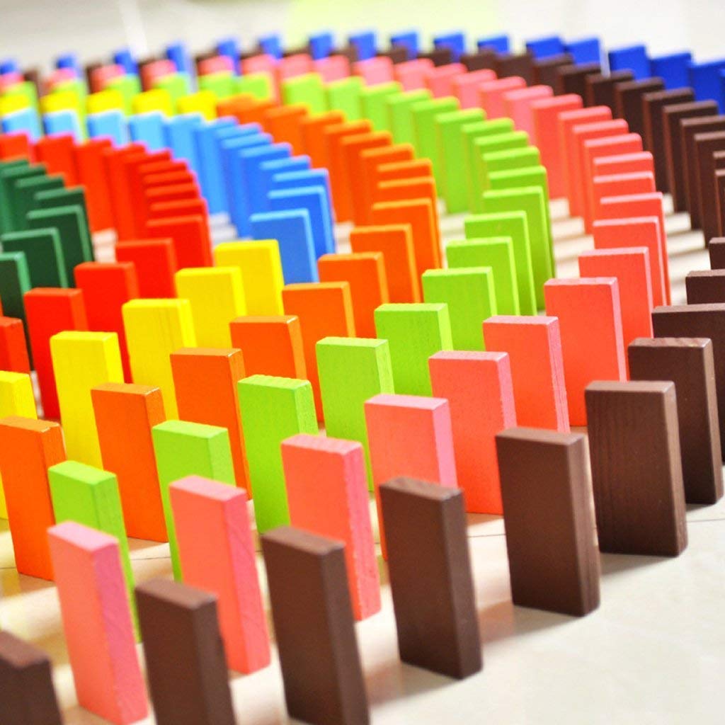 Color Domino(50 pcs,100pcs,120pcs)