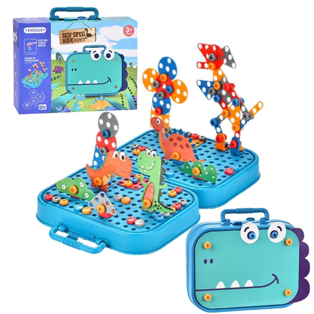 Self spell box with screw Driver(Dino & space)