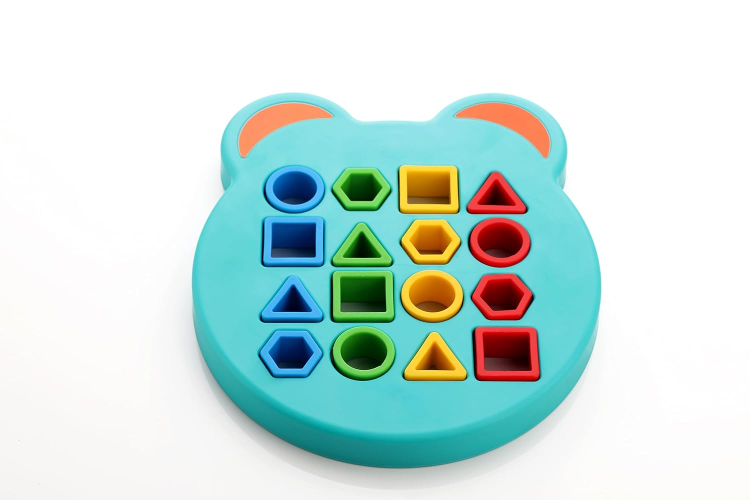 Geometric Shape And Color Matching Board