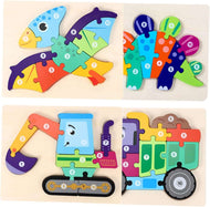 123 Shape Puzzle - Big ( 1 pc)