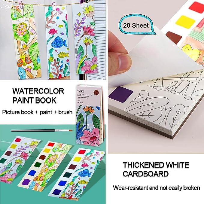 Water Color Painting Book