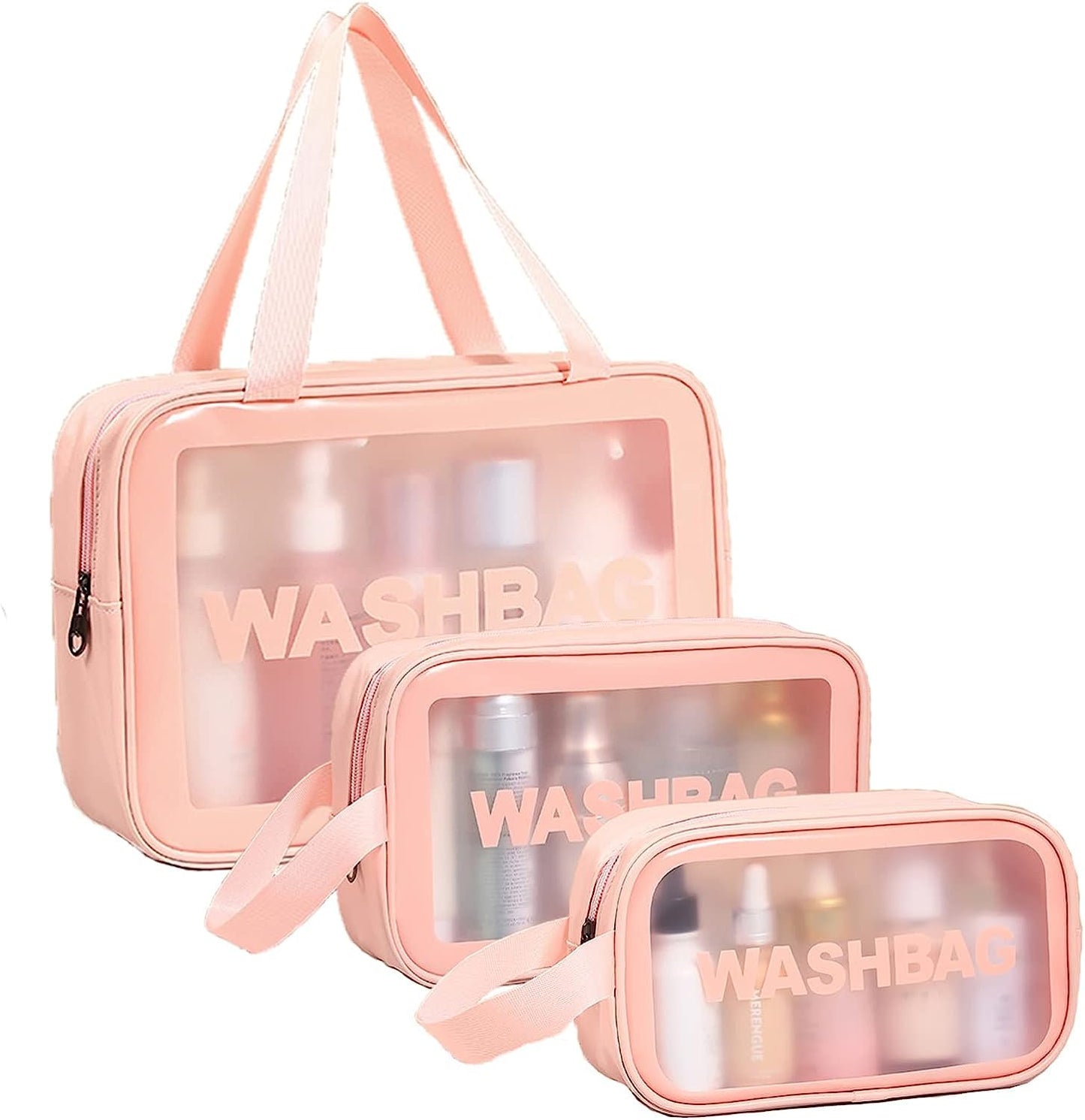 3 pc Wash Bag (Random Color)