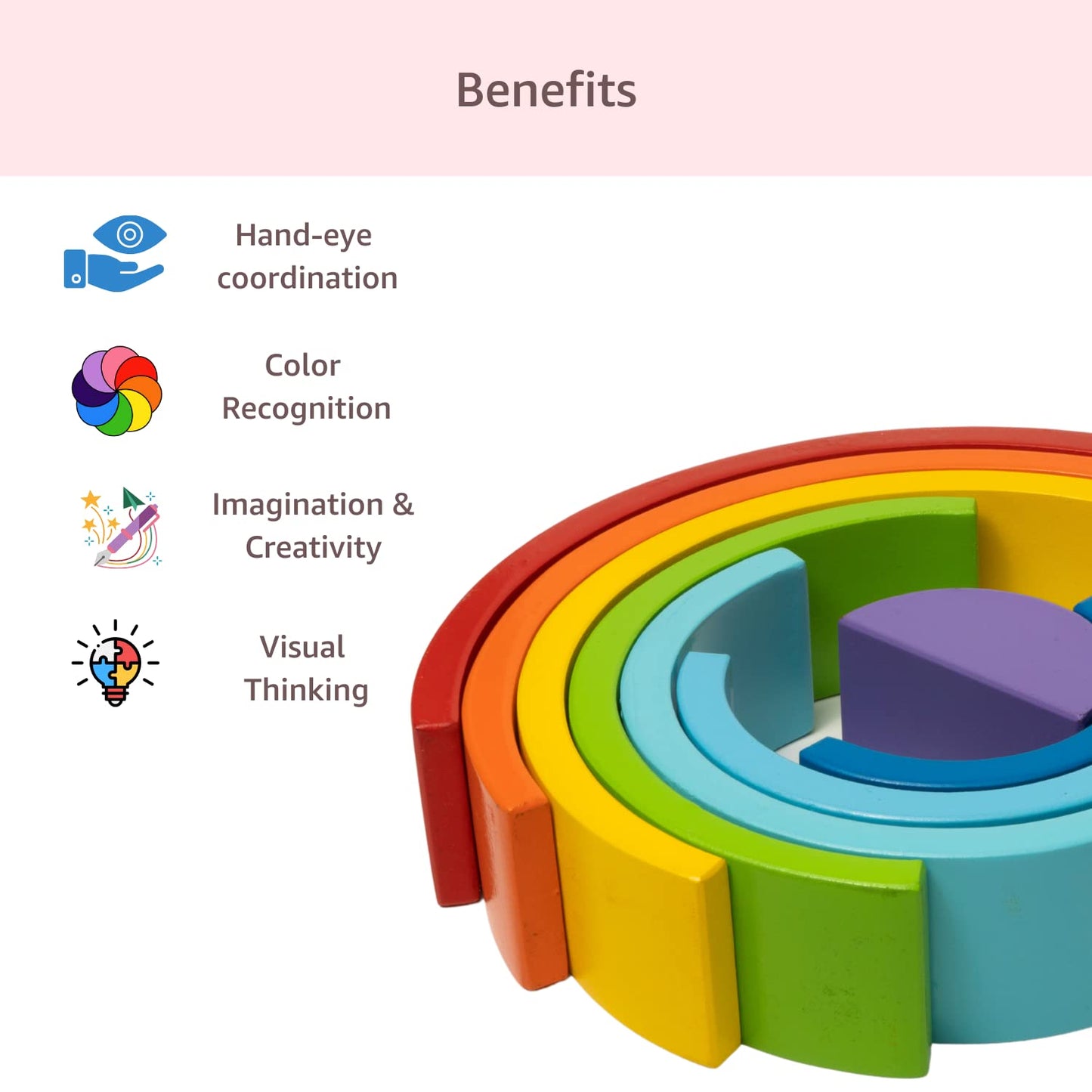 Rainbow Stacking Big