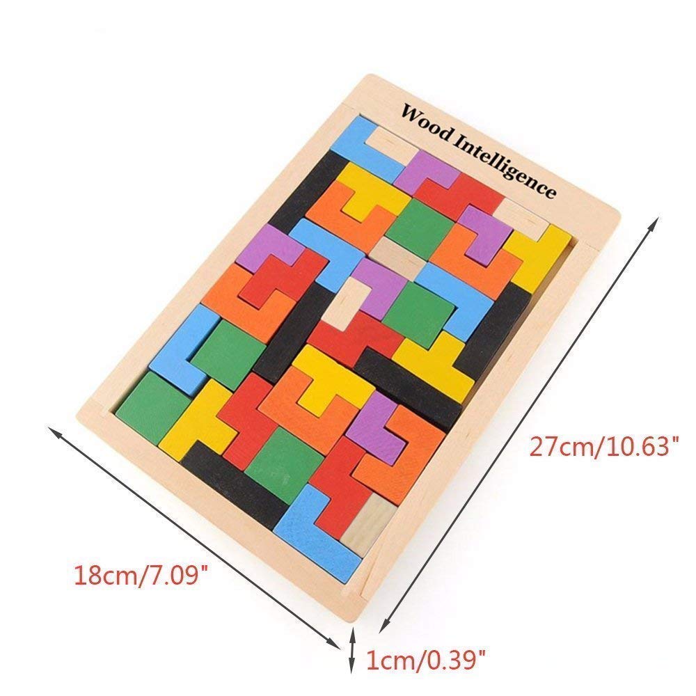 Wooden Intelligence 40 pc - Kuviyal