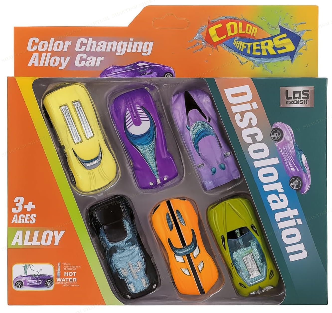 COLOUR CHANGING ALLOY CAR(1 Pc)
