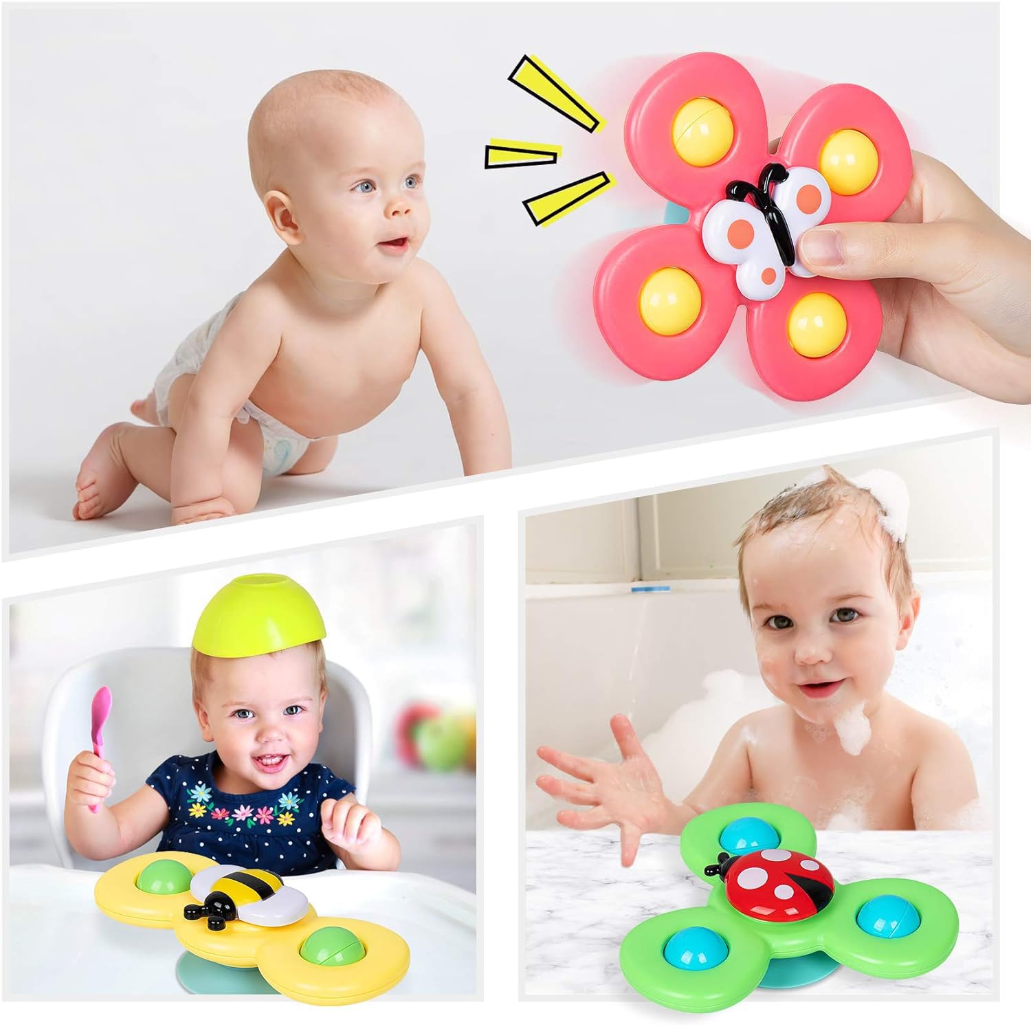 Silicone Suction Cup Spinner