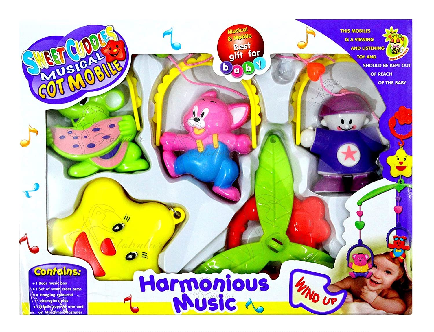 Hanging Hormonius Key Operating Music Toys