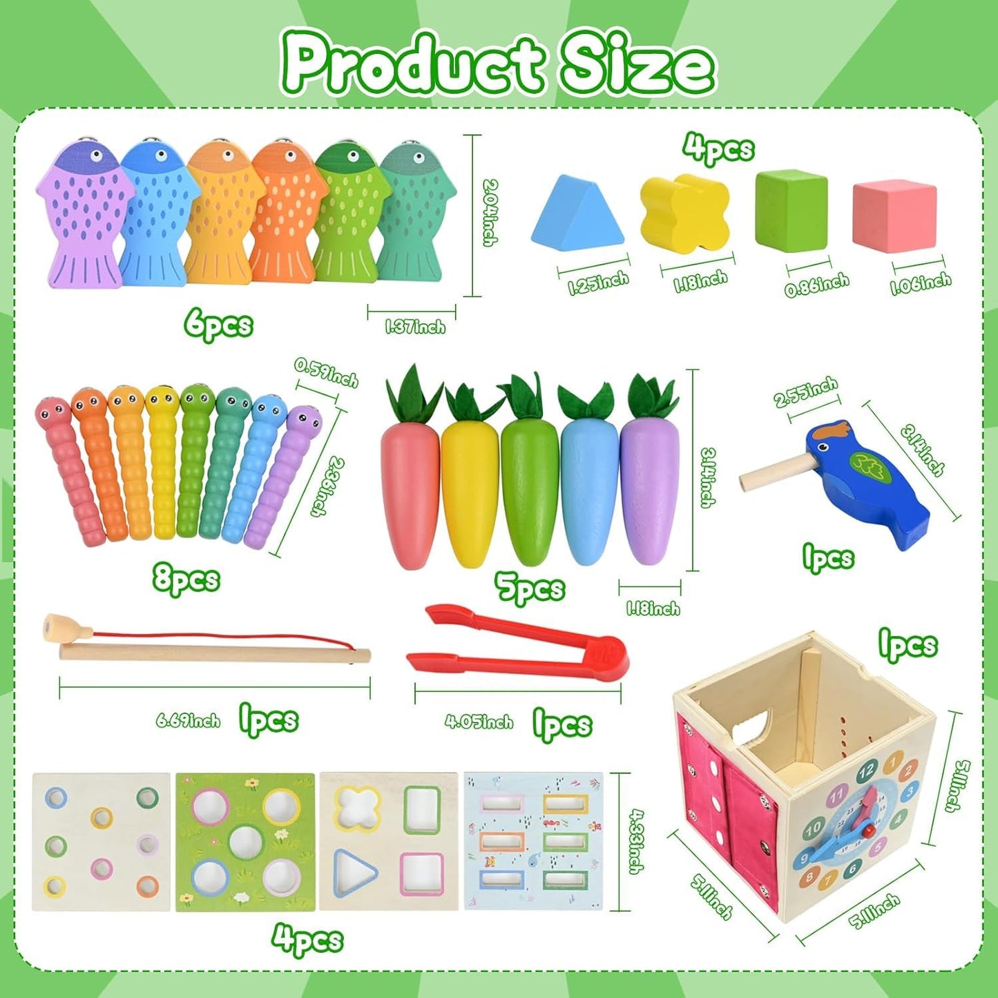 8 in 1 Montessori Toy