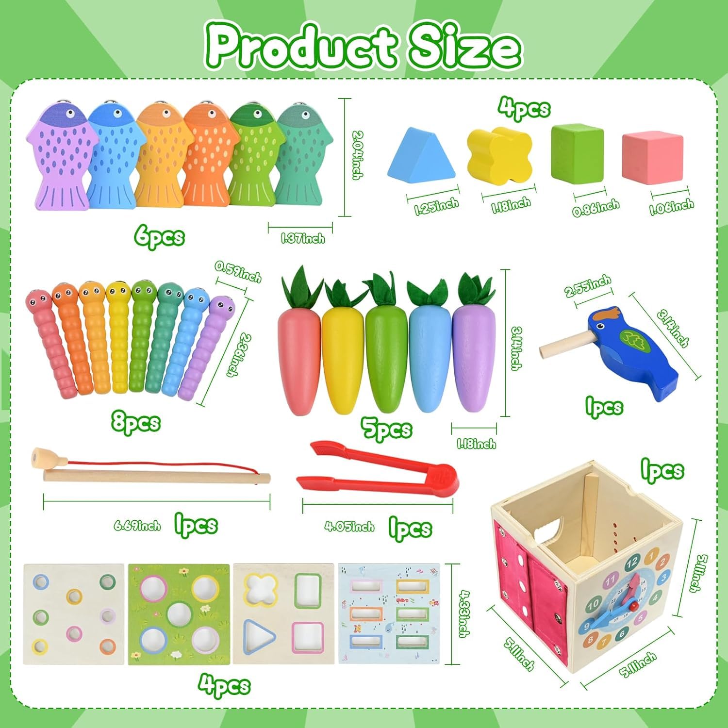 8 in 1 Montessori Toy