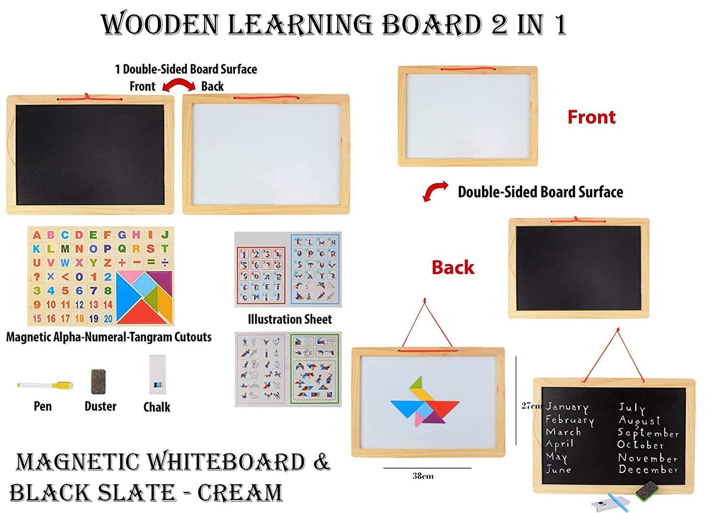 Small Magnetic Black Board