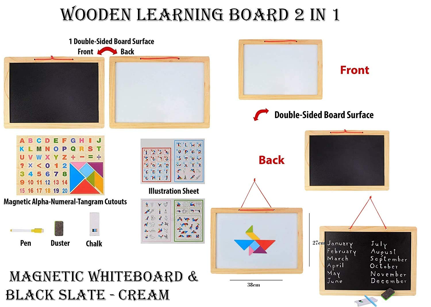 Small Magnetic Black Board